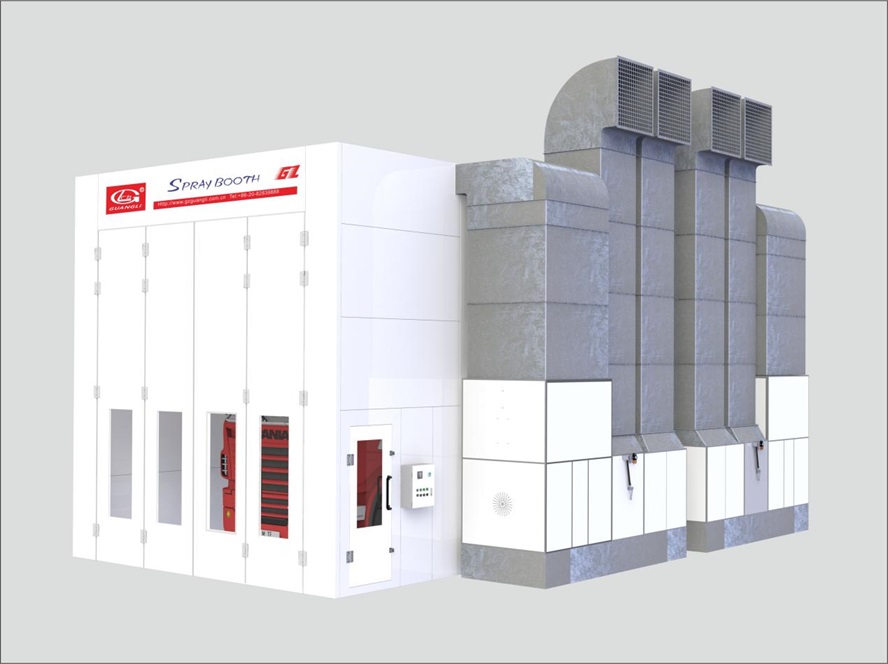 Large Equipment Spray Paint Booths