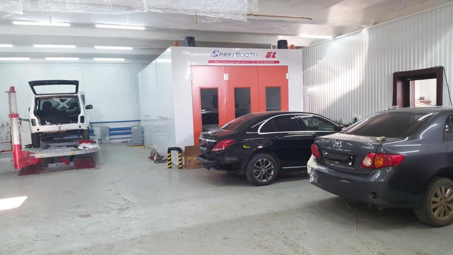 paint spray booth