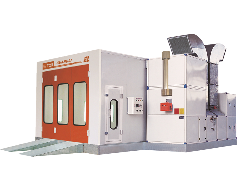downdraft spray booth