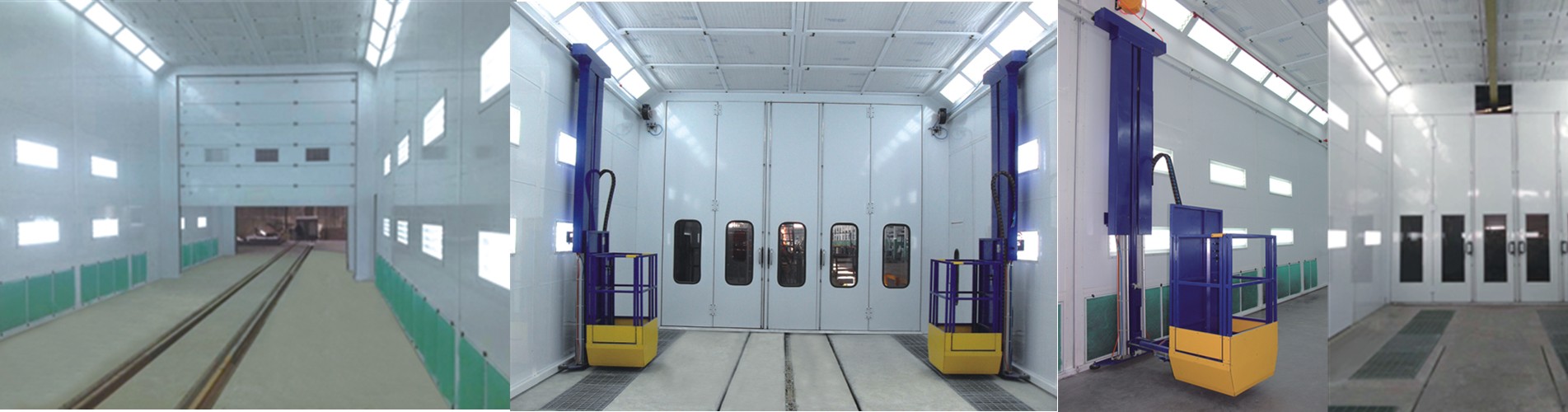See more real case of Guangli spray booth oven and man lifts
